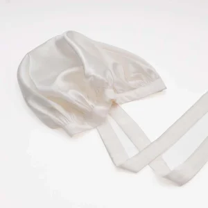 کلاه خواب ابریشمی سفید