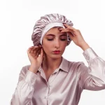 کلاه خواب ابریشمی رزگلد